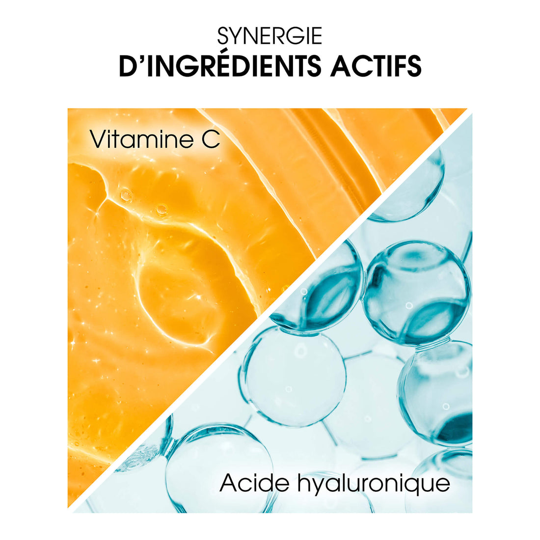 synergie ingrédients acide hyaluronique vitamine c